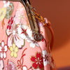 Trapezoid Crossbody Bag - Sakura Forest