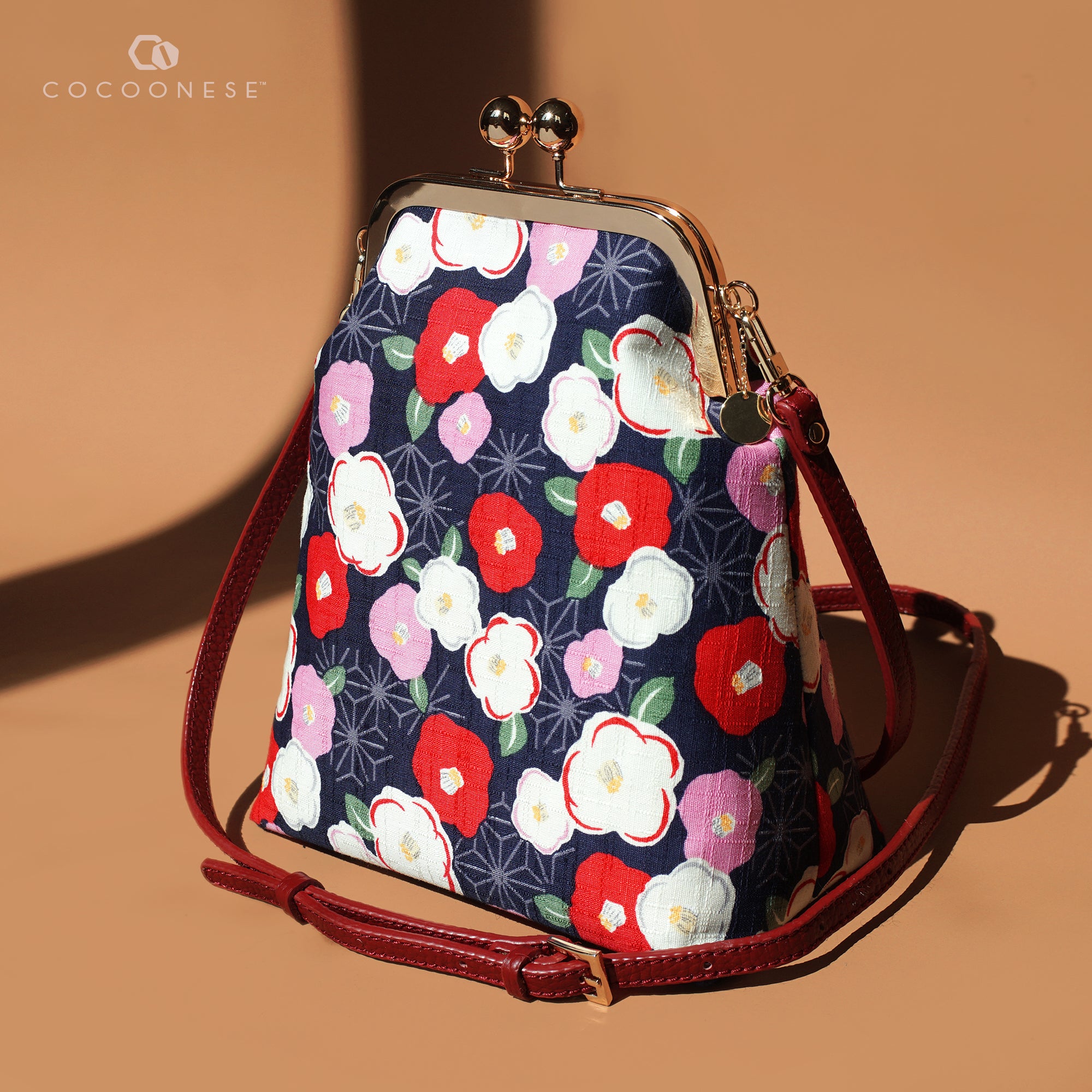 Trapezoid Crossbody Bag - Botanical Paradise