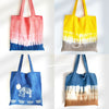 Workshop Program - Early bird 20% off - Natural indigo tie dye tote bag & scarves